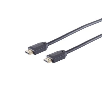 Ultra HDMI kábel, 10K, PVC, fekete, 1,5m