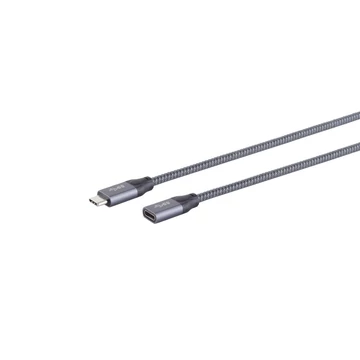 USB-C® hosszabbítókábel, 3.2 Gen 2x1, Pro, 0,5 m