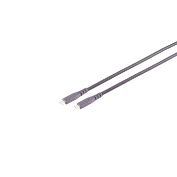 USB-C csatlakozókábel, 3.2 Gen 2x2, TPE, 2m