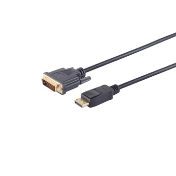 DisplayPort 1.2 adapterkábel, DVI-D, 1080p, 2m